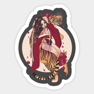 Tiger Sticker